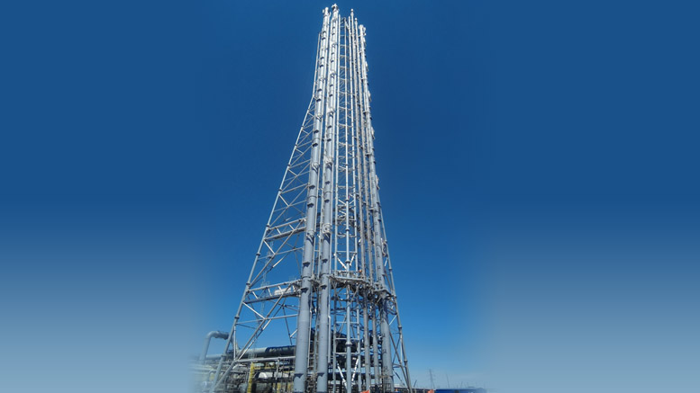 陜煤集團榆林化學180萬噸/年乙二醇工程公輔工程項目火炬設施