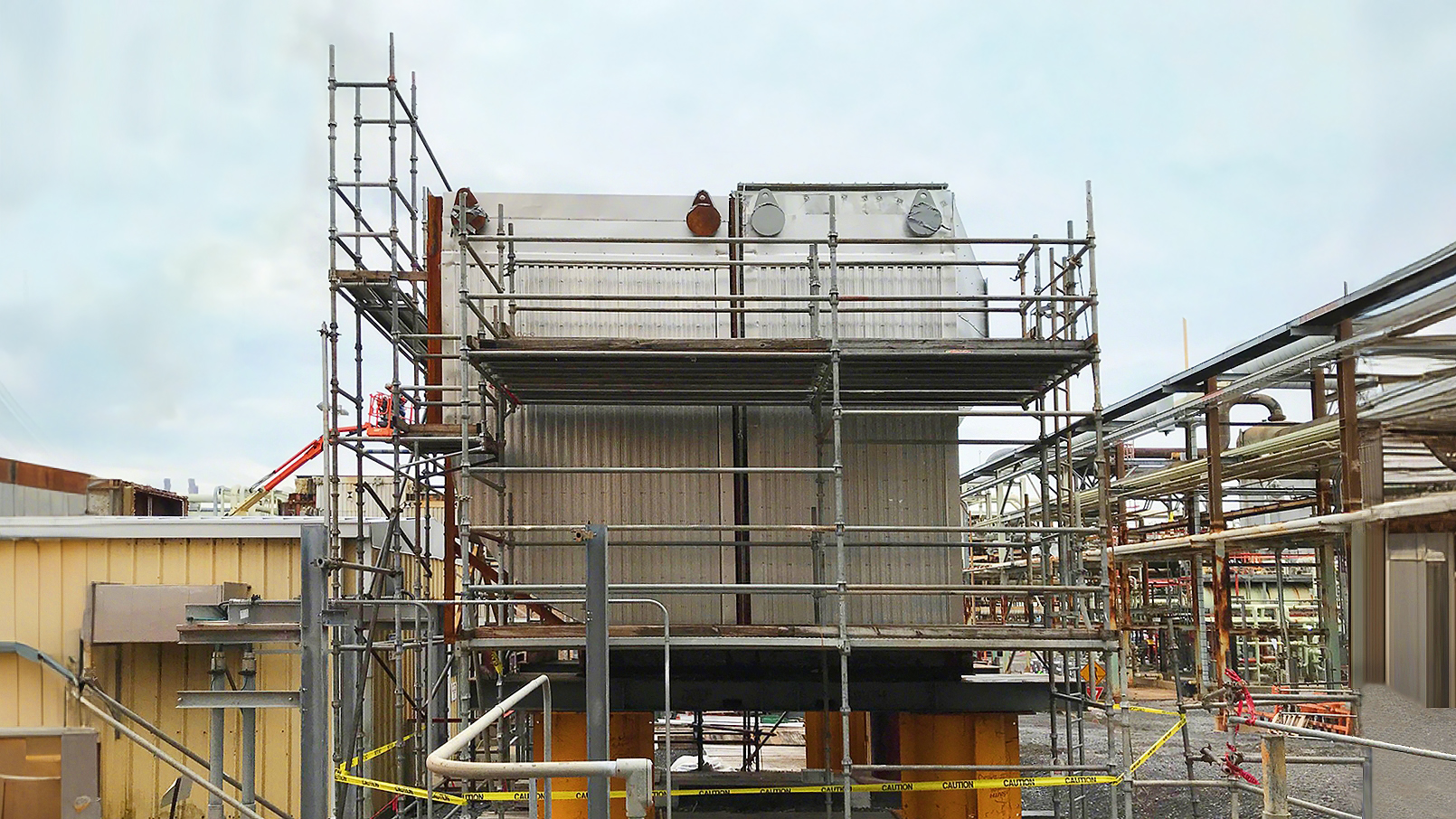 美國(guó)埃克森-美孚公司巴吞魯日煉鋼油廠(chǎng)組合式空氣預(yù)熱器